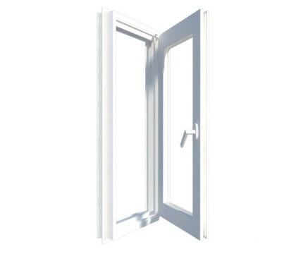 Accesorios Casa-Jardín San Joaquín Santiago - Fotos de VENTANA DE ABATIR DE 1 HOJA EN PVC COLOR BLANCO