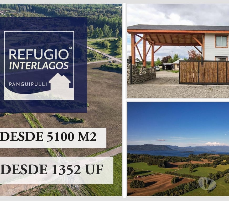 Parcelas en Venta Llanquihue Frutillar - Fotos de Venta de Terrenos Planos en Lago Calafquen, Panguipulli