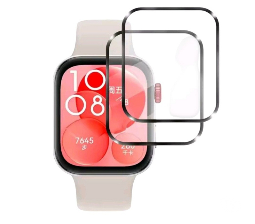 Celulares - iPod - MP3 Santiago Ñuñoa - Fotos de 2 Carcasas Pantalla Vidrio Compatible Huawei Watch Fit3-4