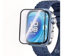2 Carcasas Pantalla Vidrio Compatible Huawei Watch Fit4-pro