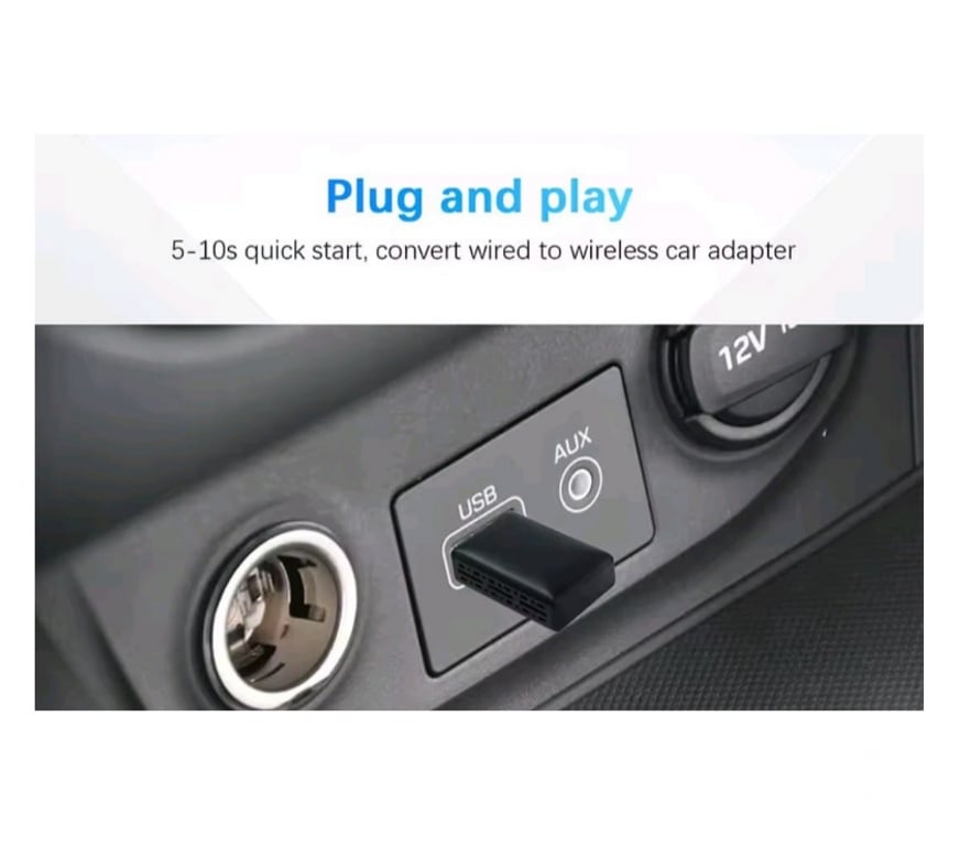 Accesorios para Autos Santiago Ñuñoa - Fotos de Adaptador Convertidor Inalambrico Carplay android Auto Usb