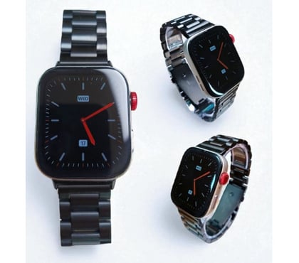 Celulares - iPod - MP3 Ñuñoa Santiago - Fotos de Correa Metal Compatible Huawei Watch Fit 3 4 4 Pro Negra