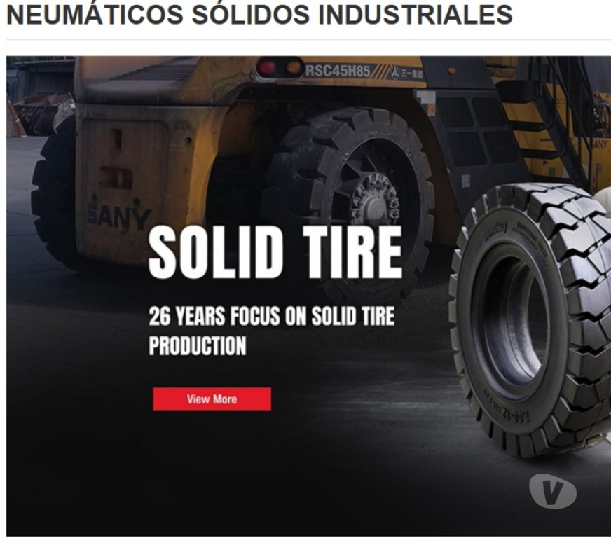 Accesorios para Autos Maipo San Bernardo - Fotos de Neumaticos Macizos 8.25-15 (825x15) Wonray