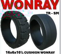 Fotos de Neumaticos Cushion 16x6x1⁄2 Mazicos Wonray