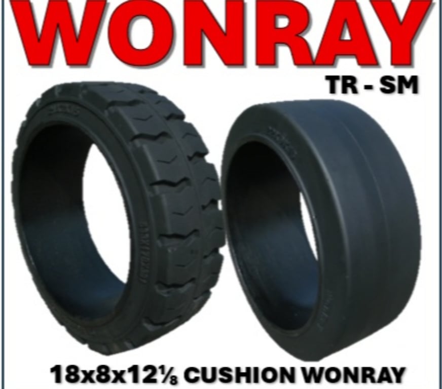 Accesorios para Autos Maipo San Bernardo - Fotos de Neumaticos Cushion 18x8x12 1⁄8 Macizos Wonray