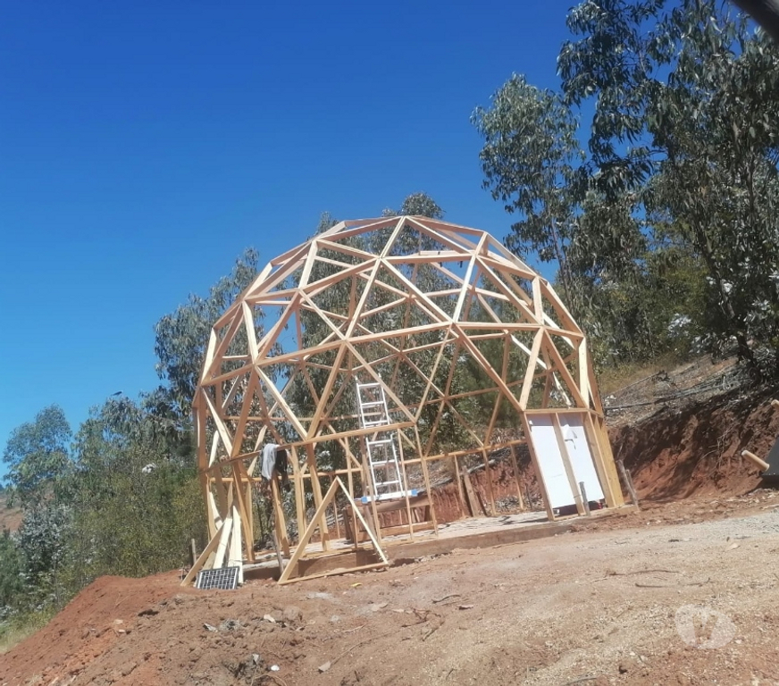 Parcelas en Venta Cardenal Caro Paredones - Fotos de Parcela con Domo en Construccion