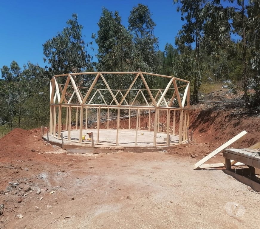 Parcelas en Venta Cardenal Caro Paredones - Fotos de Parcela con Domo en Construccion