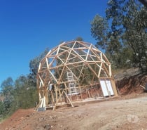 Parcela con Domo en Construccion