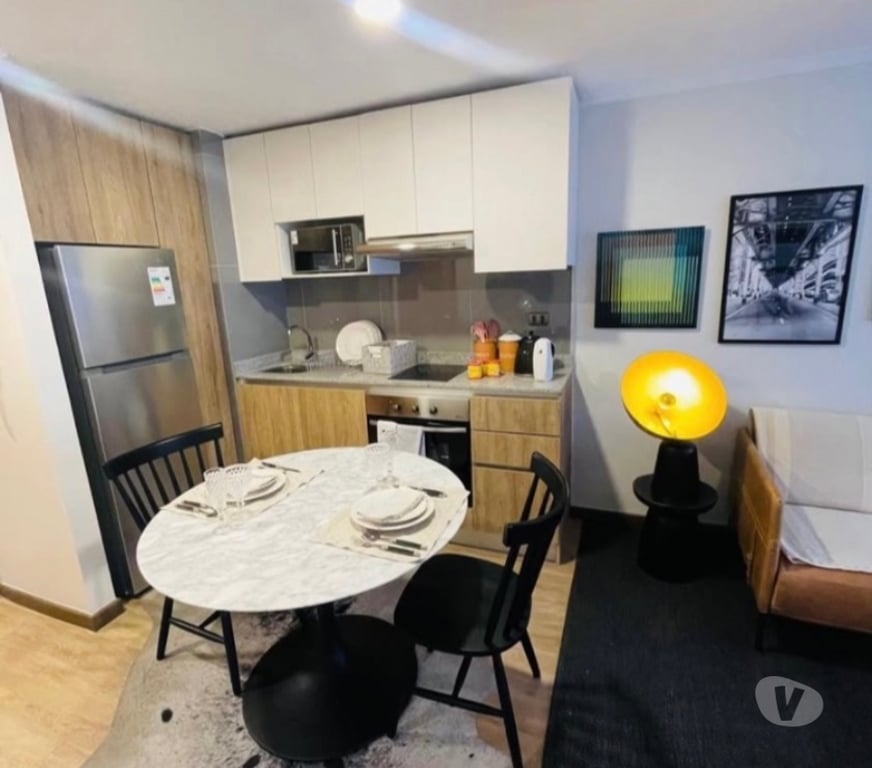 Arriendo de piezas Santiago Providencia - Fotos de Pieza con cocina y balcón Providencia $200.000.