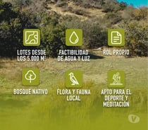 Oferta: parcelas 5.000 m² en cerro Lolol, rut