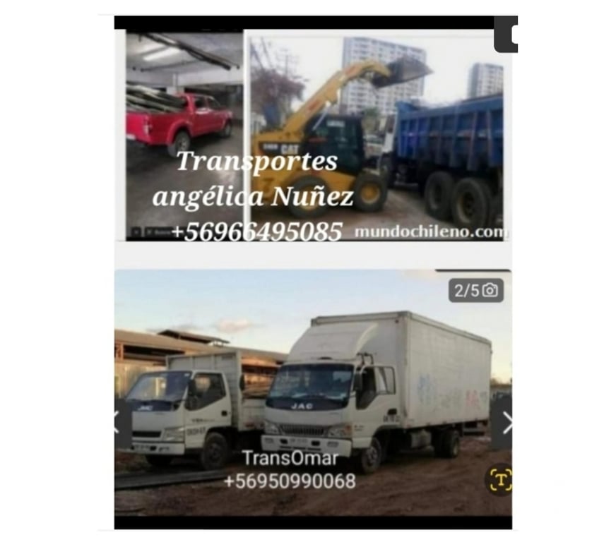 Fletes y Mudanzas - Transportes Santiago La Florida - Fotos de fletes la florida mudanzas retiro de escombro+56973677079