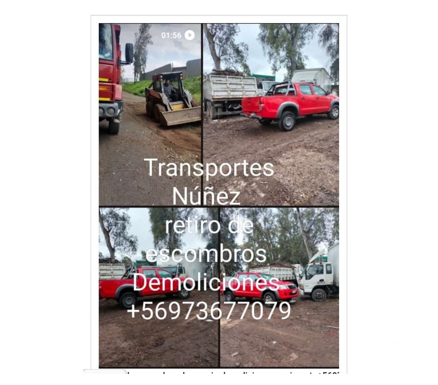 Fletes y Mudanzas - Transportes Santiago La Florida - Fotos de fletes la florida mudanzas retiro de escombro+56973677079