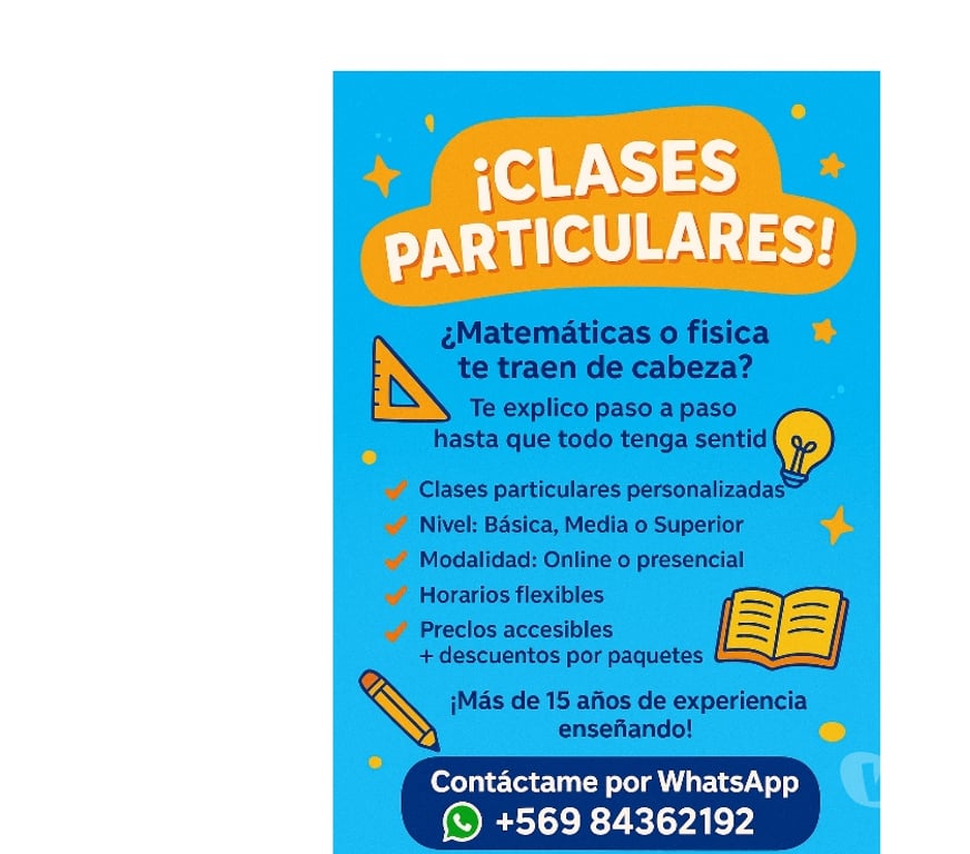 Clases Particulares de Apoyo Antofagasta Antofagasta - Fotos de CLASES PARTICULARES ON LINE Y PRESENCIALES