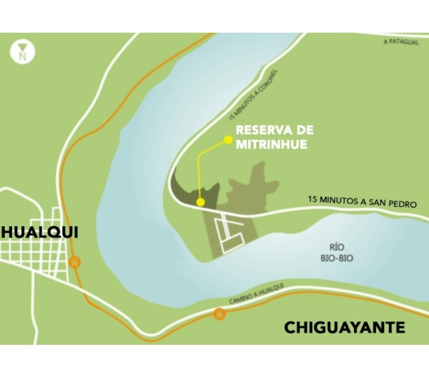 Parcelas en Venta Concepción San Pedro de la Paz - Fotos de Terreno en Reserva Mitrinhue Camino a Santa Juana