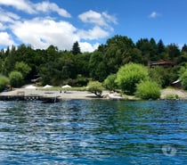 Casa de ensueño con acceso a playa en Lago Villarrica