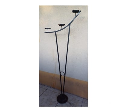 Obras de Arte-De Colección Isla de Maipo Talagante - Fotos de Candelabro en fierro forjado 1,60mts