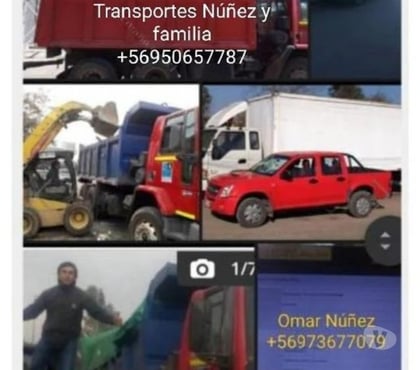 Fletes y Mudanzas - Transportes Huechuraba Santiago - Fotos de retiramos escombros en Huechuraba stgo renca +56973677079