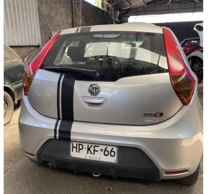 Autos usados Santiago San Joaquín - Fotos de MG 3 1.5 cc FULL AIRE 2016. Chocado FUNCIONANDO