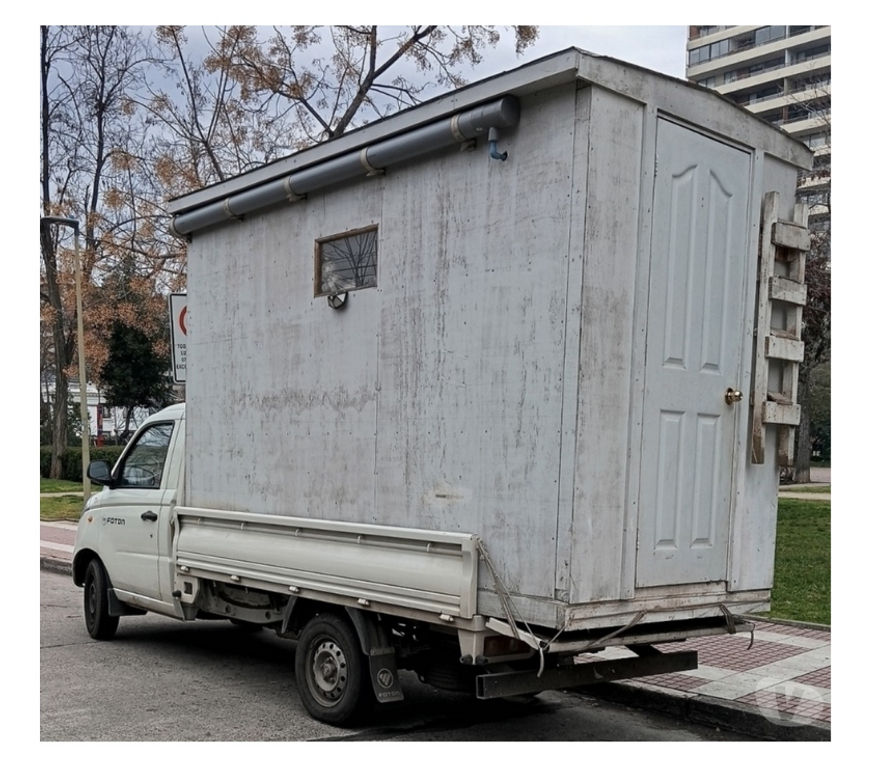 Camionetas usadas Santiago Las Condes - Fotos de camioneta foton T3 con casa 6.950.000