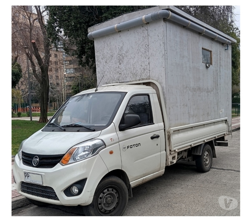 Camionetas usadas Santiago Las Condes - Fotos de camioneta foton T3 con casa 6.950.000