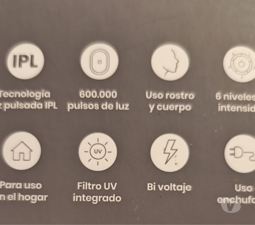 Productos Belleza-Salud Valdivia Valdivia - Fotos de Depiladora IPL Siegen Free Skin