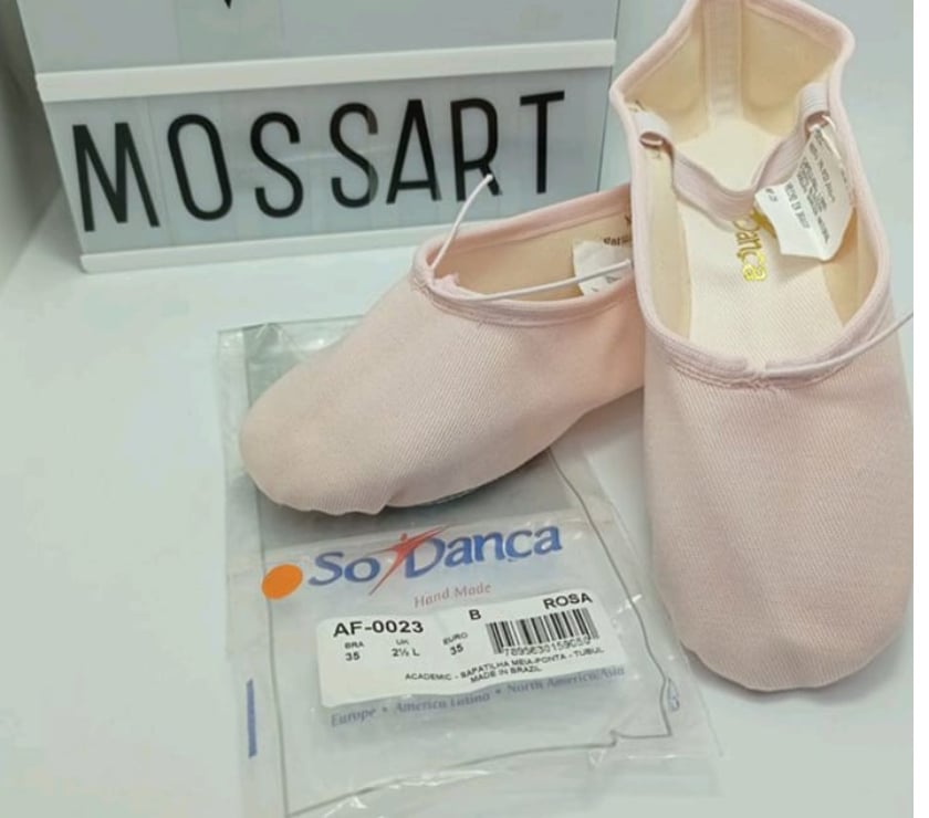 Ropa - Accesorios Puerto Montt Llanquihue - Fotos de Zapatillas Media Punta Ballet Danza en Mossart, Pto Montt