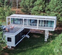 Casas módulo 100 metros cuadrados