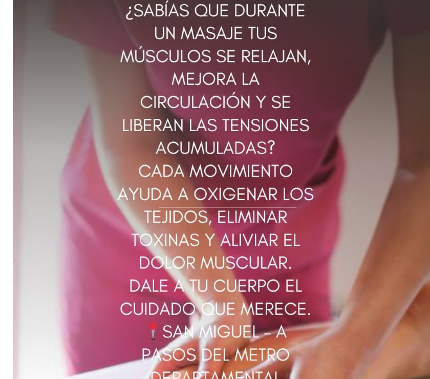 ¿Dolor muscular?