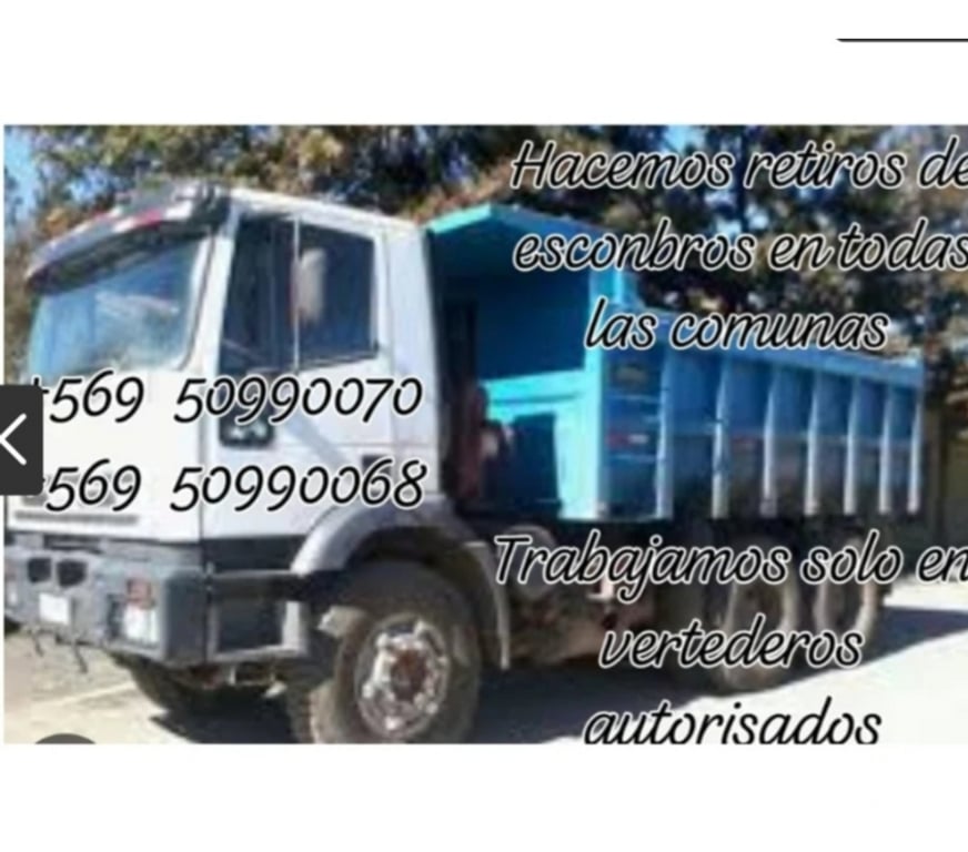 Fletes y Mudanzas - Transportes Santiago San Miguel - Fotos de Fletes san Miguel retiro escombros stgo +56986369242