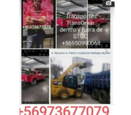 Fletes y Mudanzas - Transportes San Miguel Santiago - Fotos de Fletes san Miguel retiro escombros stgo +56986369242