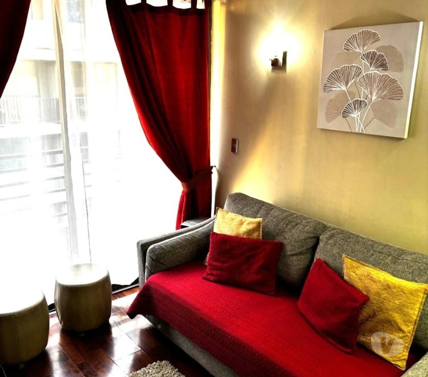 Casas amobladas Santiago Santiago - Fotos de Dpto Amoblado Metro UC 2 personas Juvenil Comodo Central