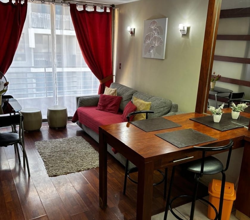 Departamentos amoblados Santiago Santiago - Fotos de Excelente Dpto Metro UC Dpto Totalmente Amoblado 2 personas