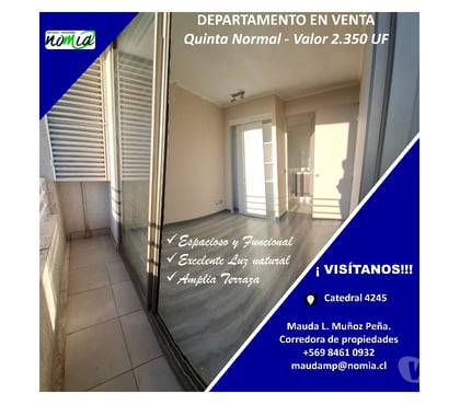 Casas en venta Quinta Normal Santiago - Fotos de Vendo hermoso departamento en Quinta Normal Catedral 4245