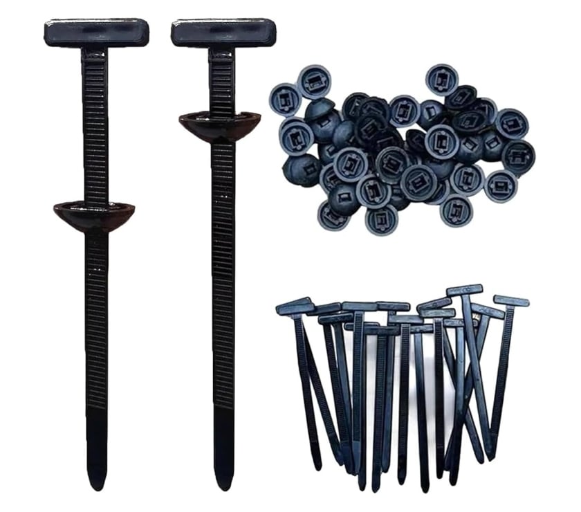 Accesorios para Autos Ñuñoa Santiago - Fotos de 20 Amarras Plásticas Automotrices Para Reparación