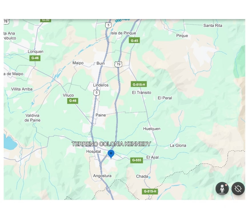 Parcelas en Venta Maipo Paine - Fotos de Terreno Plano Con Rol Propio 4.450 M2, Paine colonia Kennedy