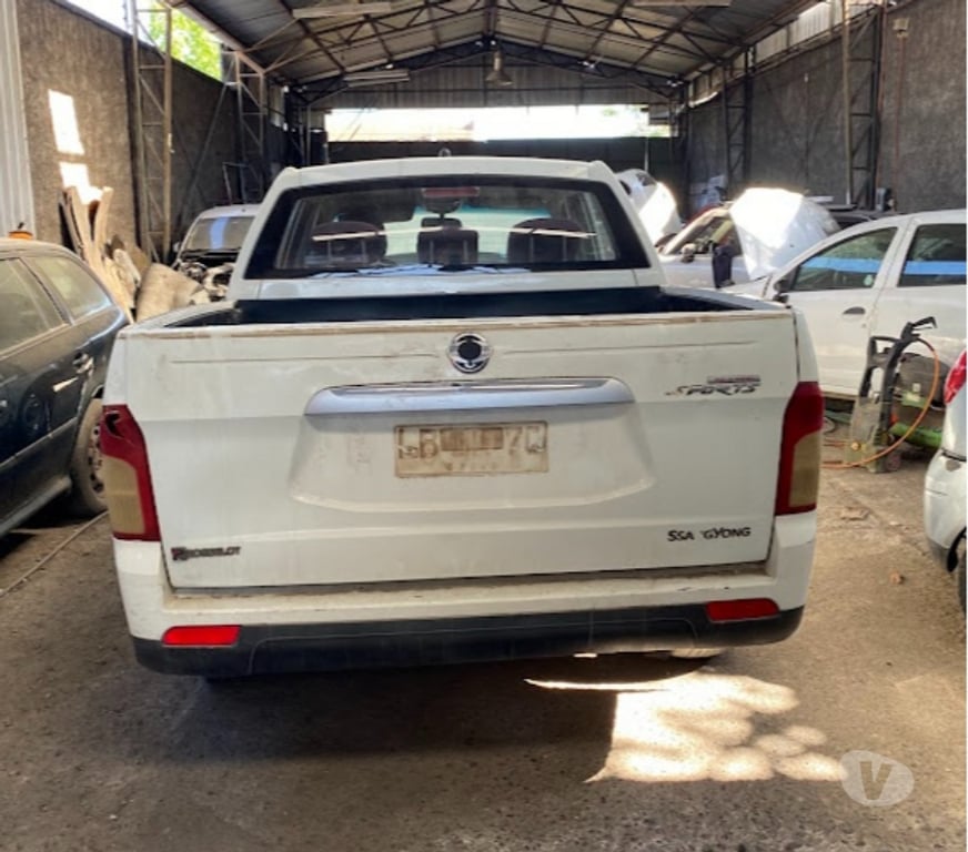 Autos usados Santiago San Joaquín - Fotos de SSANGYONG ACTYON SPORTS FULL 2019. Chocado