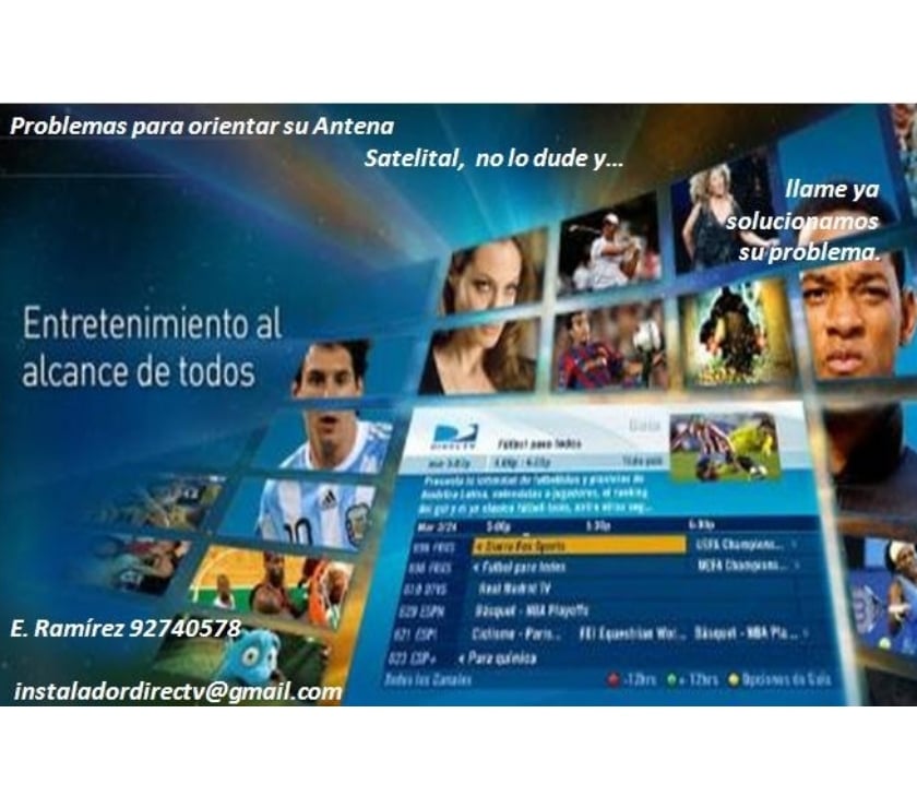 Servicios de Informática Valparaíso Valparaíso - Fotos de 12 Kit Directv Prepago Instalación Curauma