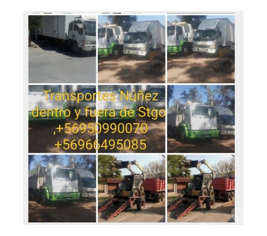 Fletes y Mudanzas - Transportes Santiago Quinta Normal - Fotos de retiro escombros quinta normal renca Maipú+56973677079