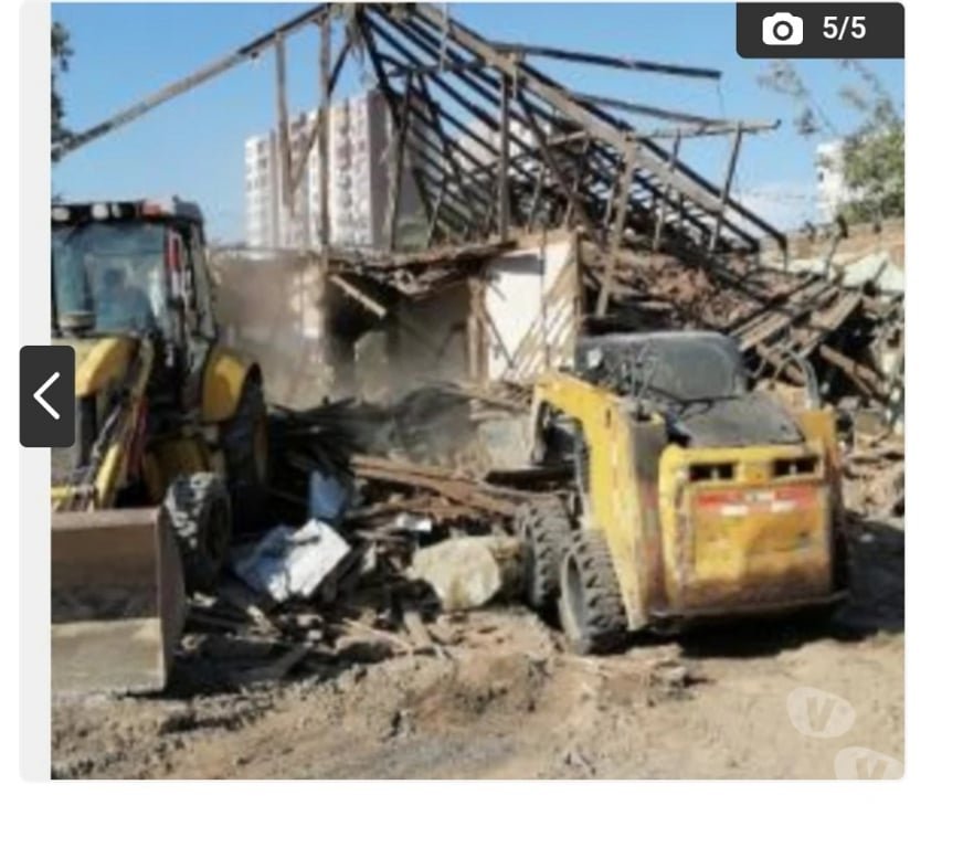 Fletes y Mudanzas - Transportes Santiago Las Condes - Fotos de arriendo minicargador martillo aguilon +56973677079 demolici