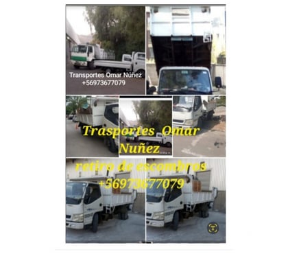 Fletes y Mudanzas - Transportes Santiago Santiago - Fotos de santiago retiramos escombros fletes+56973677079 aridos