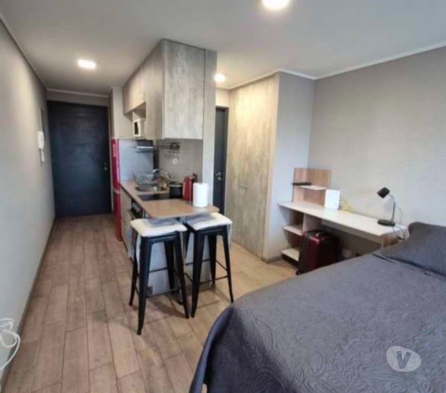 Arriendo de piezas Santiago Providencia - Fotos de pieza amoblada con cocina y estacionamiento providencia