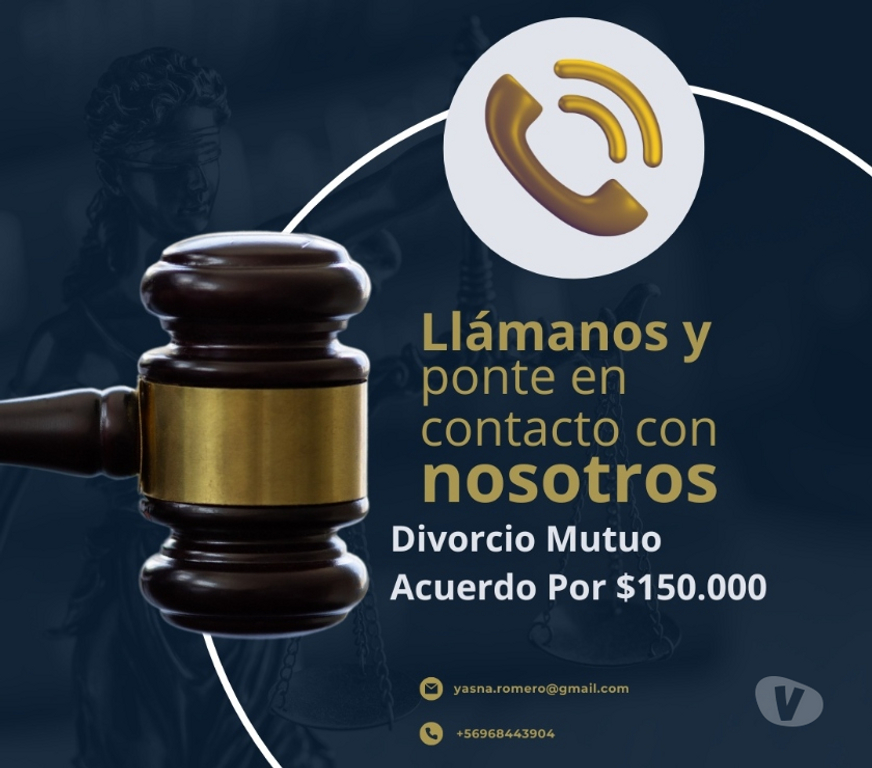 Freelance - Servicios Profesionales Valparaíso Quilpué - Fotos de Trámite de Divorcio Rápido Garantizado por Solo $150.000