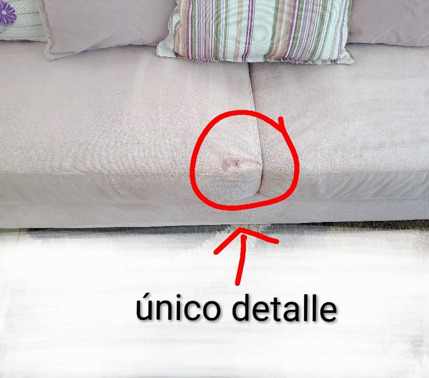 Muebles Elqui La Serena - Fotos de Sofa 3 cuerpos color rosado