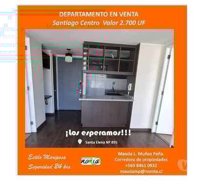 Inmobiliaria Santiago Santiago - Fotos de Santiago Centro Venta Depto. Ubicación y Seguridad.