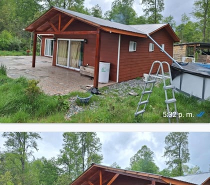 Arriendos Villarrica Cautín - Fotos de Parcela casa nueva Vista al Volcan