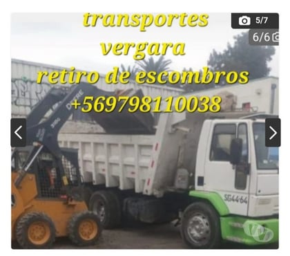 Fletes y Mudanzas - Transportes Santiago Santiago - Fotos de Retiro escombros santiago ñuñoa aridos +56973677079
