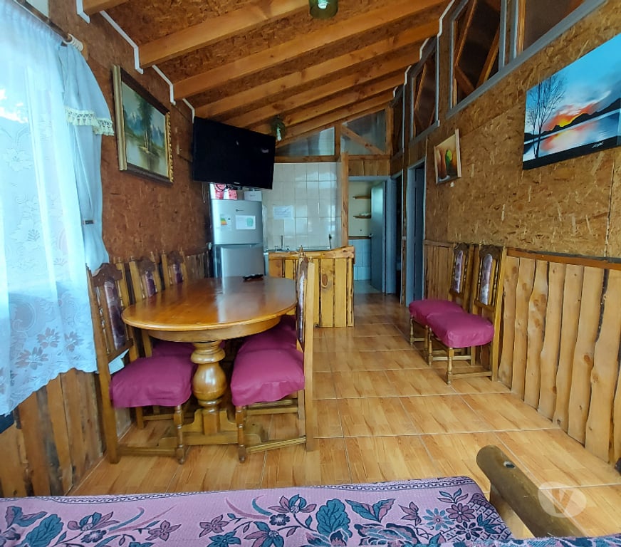 Arriendos Vacaciones Valdivia Panguipulli - Fotos de Cabañas en Coñaripe para 8 personas frente a la playa