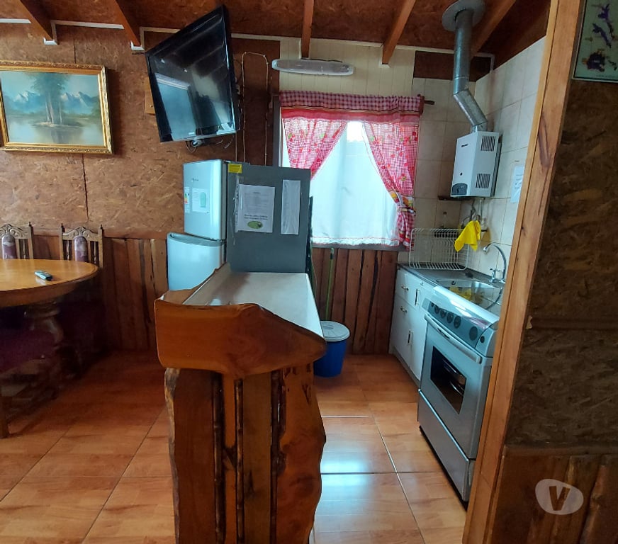 Arriendos Vacaciones Valdivia Panguipulli - Fotos de Cabañas en Coñaripe para 8 personas frente a la playa