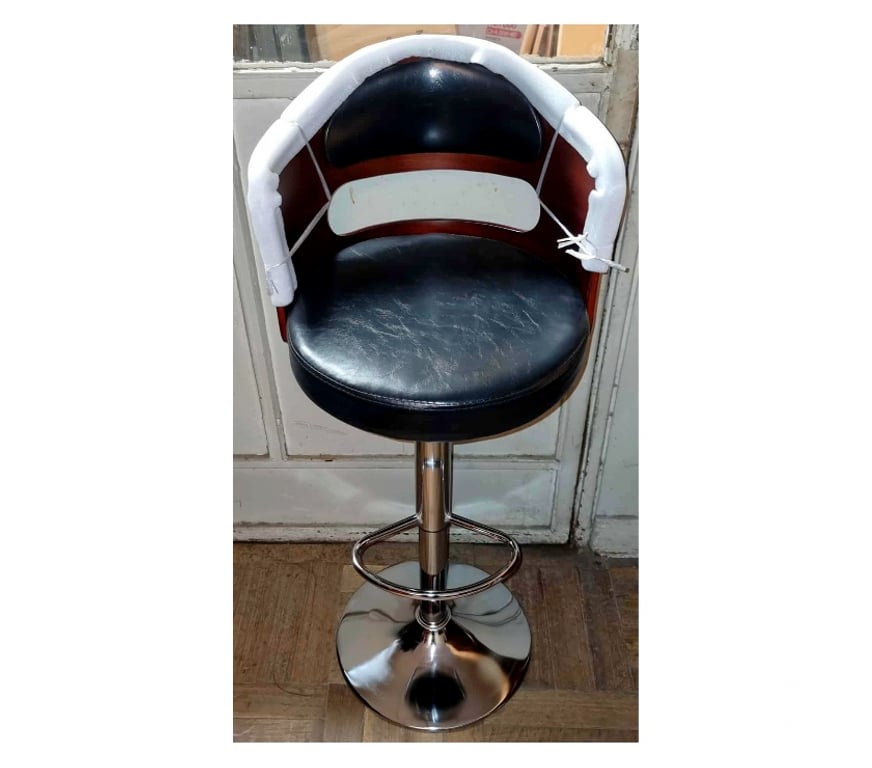 Muebles Santiago Quinta Normal - Fotos de Pack 2 Sillas Piso Bar Taburete Regulable Madera Ecocuero