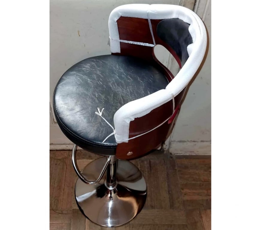 Muebles Santiago Quinta Normal - Fotos de Pack 2 Sillas Piso Bar Taburete Regulable Madera Ecocuero